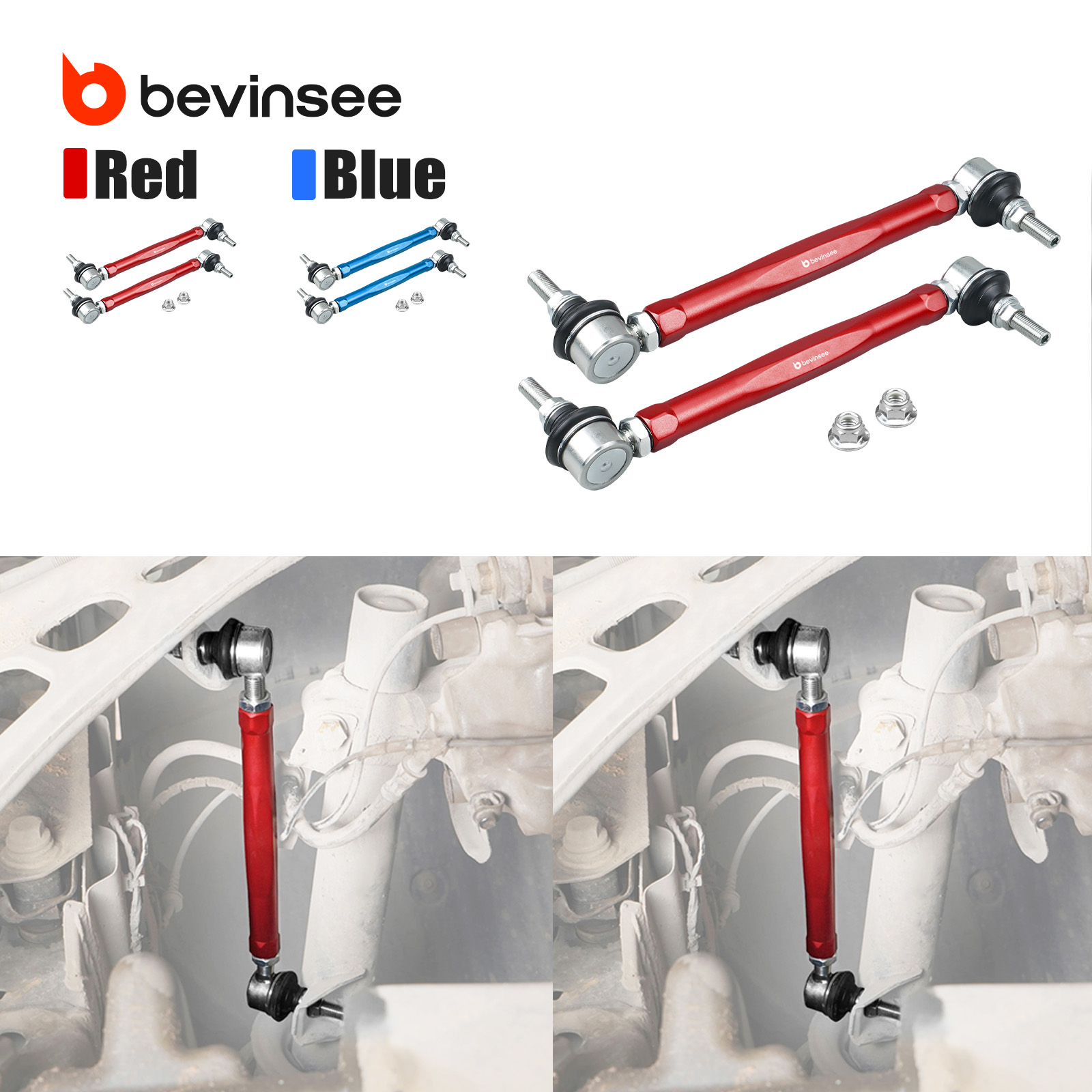 Motorcycle Gear Near Me - BEVINSEE Kit de biellettes de barre