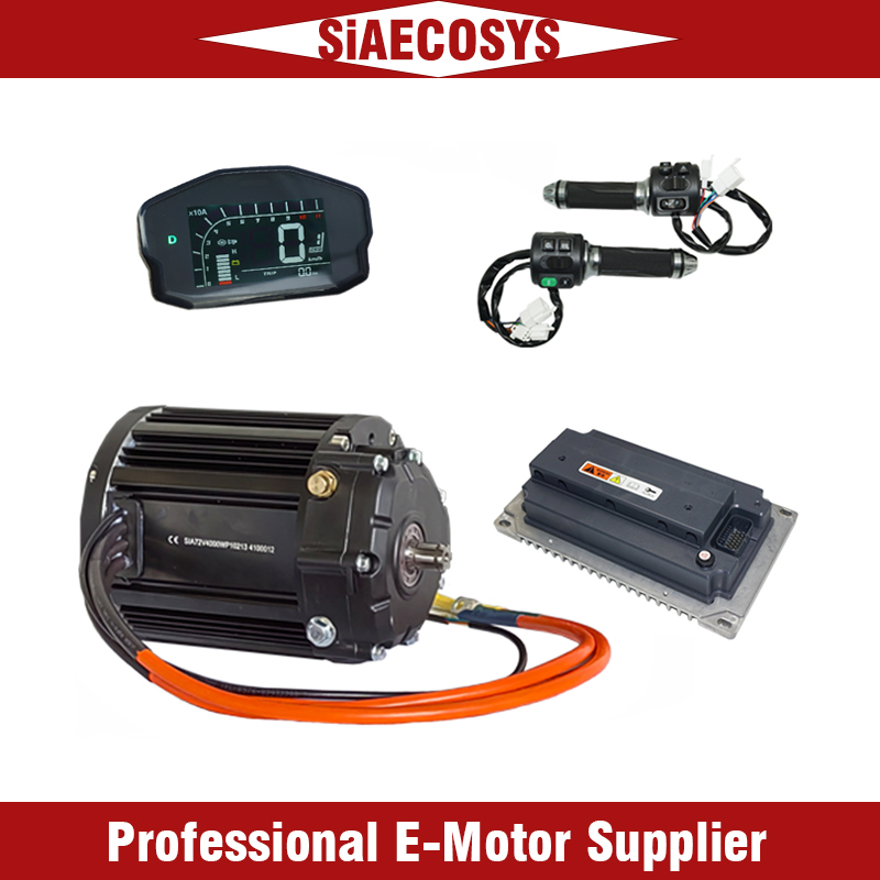 Motorcycle Gear Ratings - Kit moteur central 4000W avec boîte