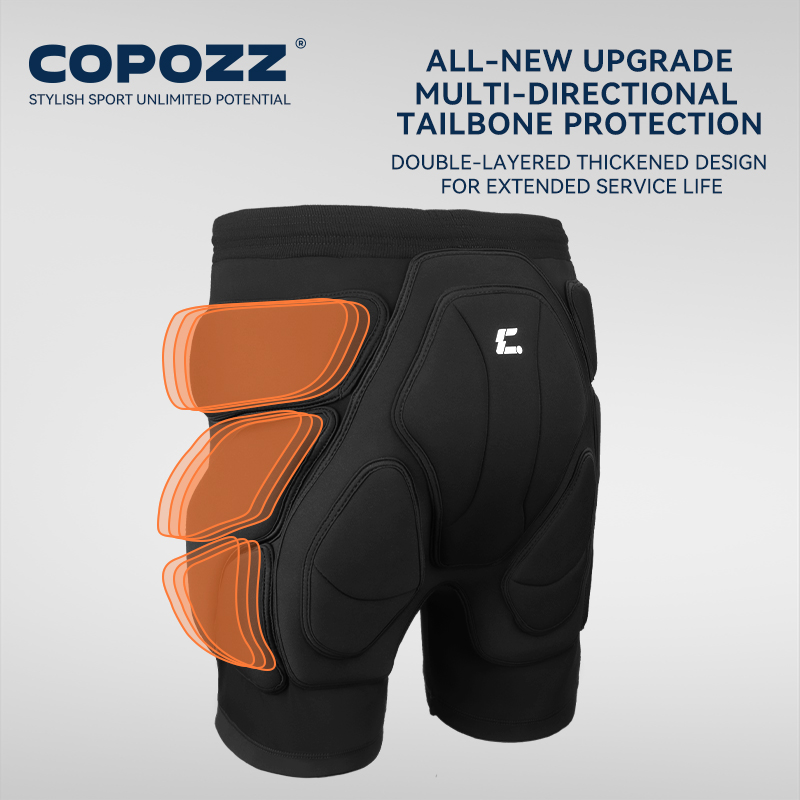Motorcycle Gear On Sale - COPOZZ Genouillères de ski améliorées, protection
