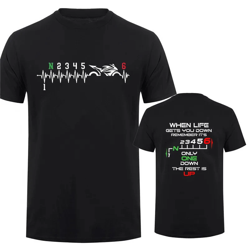 T-shirt imprimé pour homme ave - Motorcycle Gear Ratings avis et prix